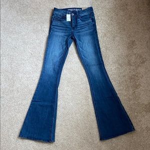 American Eagle, Hi-Rise Artist Jeans, Size 00 Reg